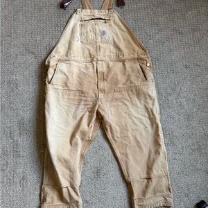 Carhartt Brown Flex Bib Overalls